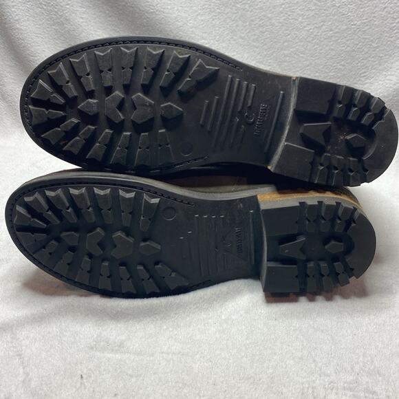 C La Canadienne Khaki Suede Leather Boots size 9.5 - Picture 4 of 8